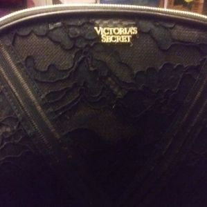 OnOBrand New Victoria secret Black lace Makeup Bag